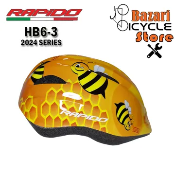 کلاه دوچرخه سواری بچگانه راپیدو(RAPIDO) مدل HB6-3 OUT MOLD